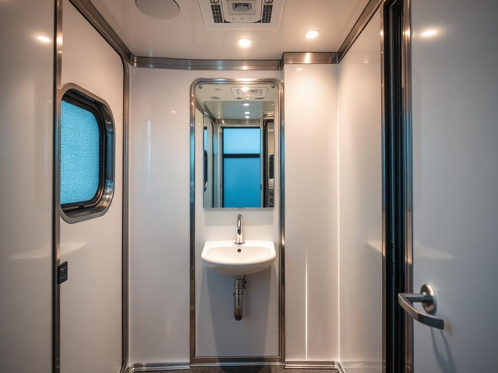 Luxury Restroom Trailers in Freeland, MI